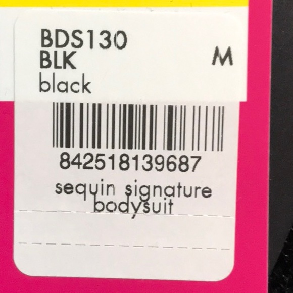 Commando NWT Sequin Embellished Stretch Jersey Bodysuit M - Picture 5 of 5